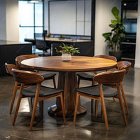 Six Seat Round Dining Set