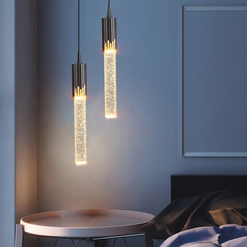 Crystal Drop Pendant Light