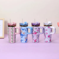 Insulated Handle Travel Tumbler