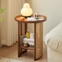 Woven Bamboo Coffee Table