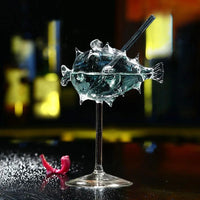 Sculptural Bird Cocktail Glass