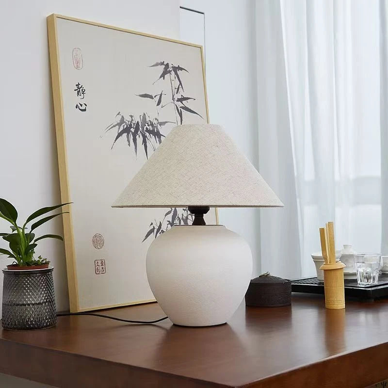 Retro Ceramic Floor Lamp