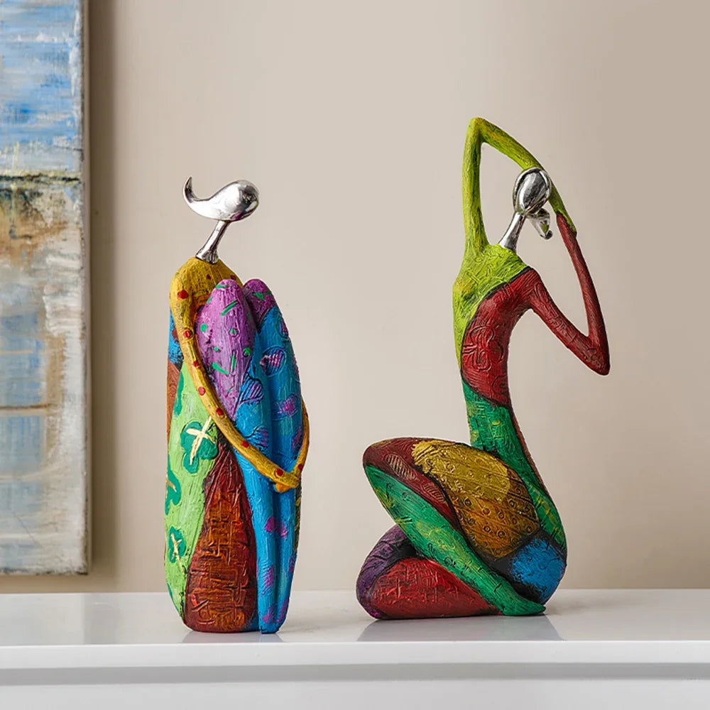 Nordic Abstract Love Sculpture