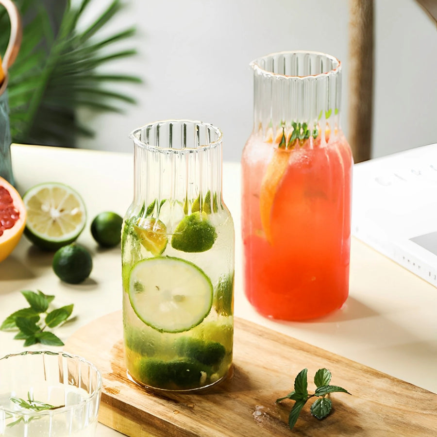 Bedside Glass Carafe Set