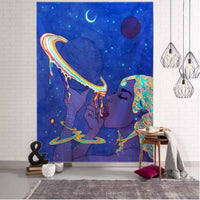 Psychedelic Oversized Wall Tapestry