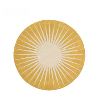 Geometric Round Lounge Rug