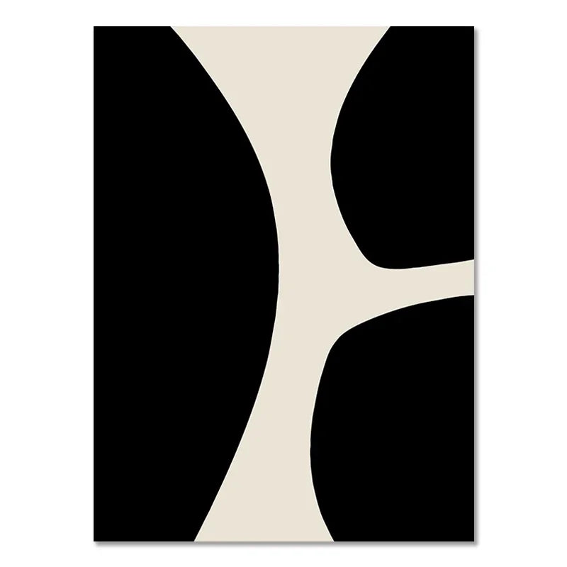 Abstract Boho Line Canvas