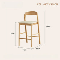 Designer Nordic Wood Stool