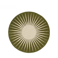 Geometric Round Lounge Rug