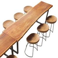 Iron Wood Bar Stool