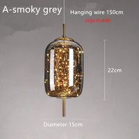 Starry Glass Pendant Light