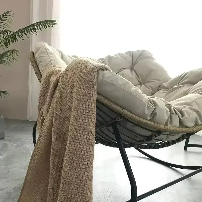 Woven Bird Nest Rocker