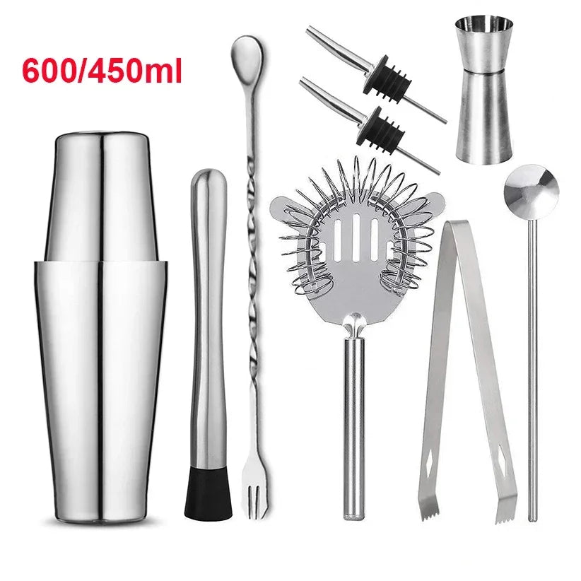 Stainless Boston Shaker Kit