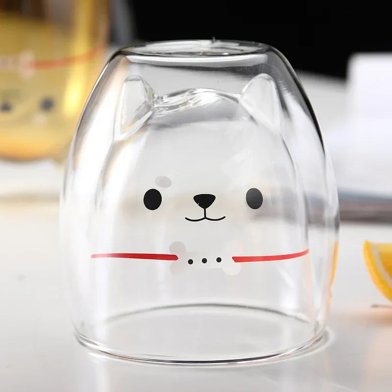Animal Double Wall Mug