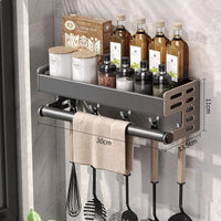 No-Drill Kitchen Organizer Rack