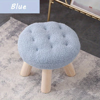 Flower Stool, Footstool, Shoe Changing Stool, Sofa, Coffee Table, Low Stool, Small Round Stool, Living Room, Bedroom