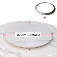 Round Marble Dining Set