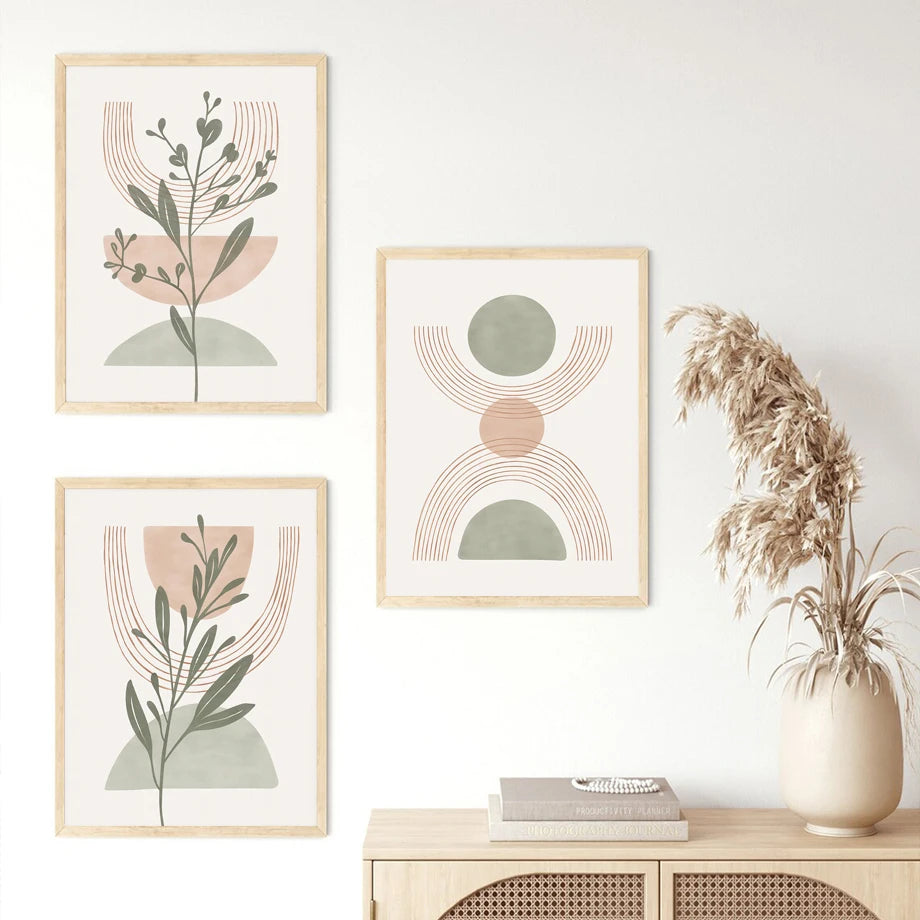 Boho Botanical Canvas Print