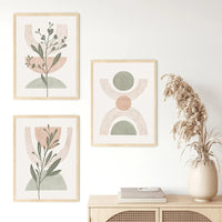 Boho Botanical Canvas Print