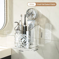 Glacier Suction Bathroom Shelf