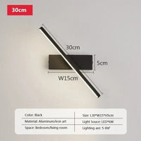 Rotatable LED Mirror Sconce