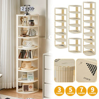 Tall 3-9 Tier Shoe Rack with Adjustable Shelves - Closet Organizer for Shoes & More