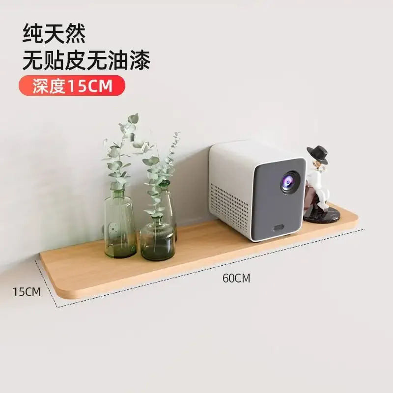 Solid Wood Floating Shelf