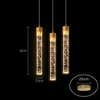Crystal Drop Pendant Light