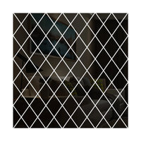 Geometric Diamond Mirror Stickers