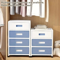 Modern Minimalist Style Bedside Table - a Portable Storage Rack That Saves Space, Equipped with 3 Drawers, Suitable for Bedrooms and Living Rooms. Simple Style, Suitable for Storing Clothes and Various Items in the Living Roo