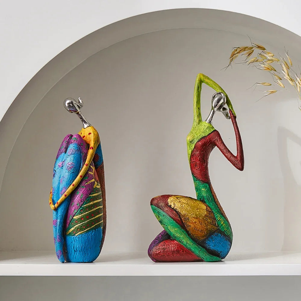 Nordic Abstract Love Sculpture