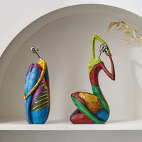 Nordic Abstract Love Sculpture