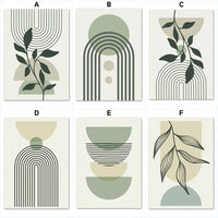 Sage Leaf Matisse Canvas