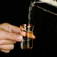 Gold Foil Shot Glasses