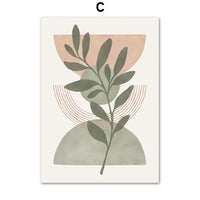 Boho Botanical Canvas Print