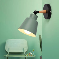Macaron Wood Wall Sconce