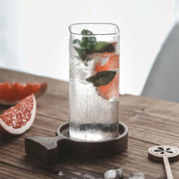 Square Iced Coffee Glass