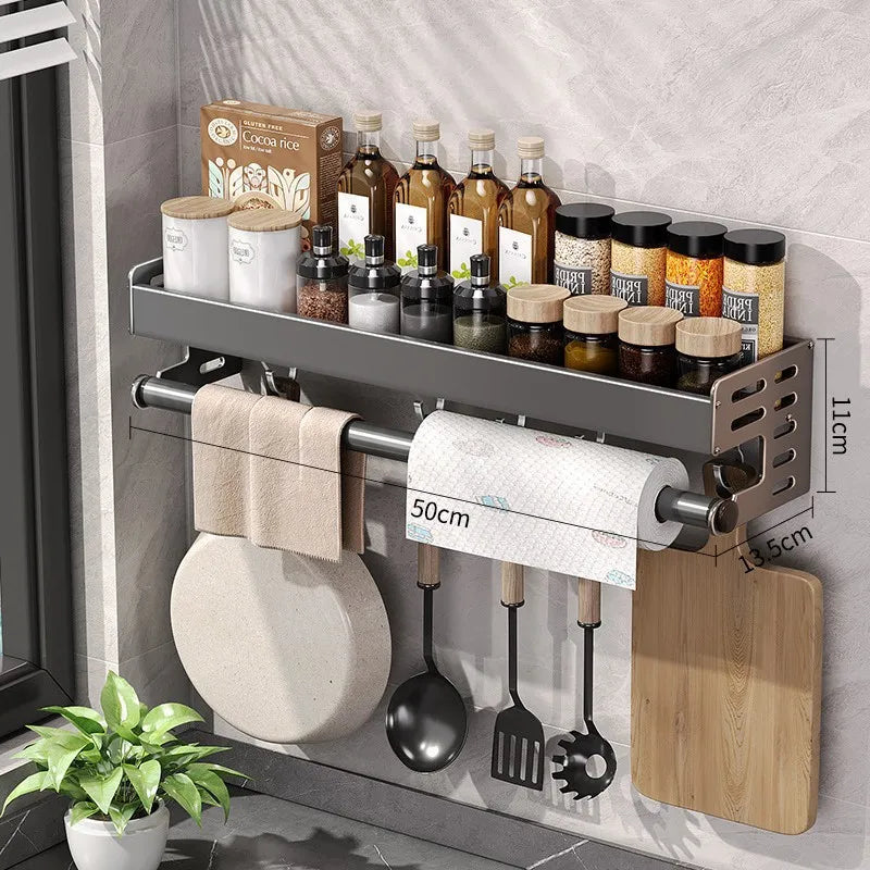 No-Drill Kitchen Organizer Rack