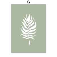Sage Leaf Matisse Canvas