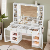 LED Glass Top Vanity