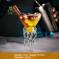 Sculptural Bird Cocktail Glass